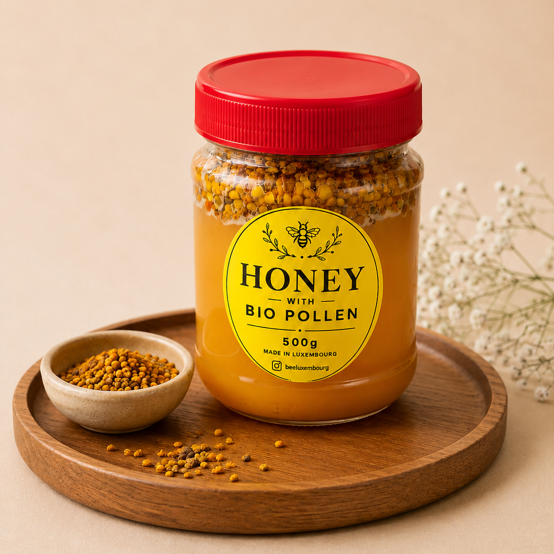 Honey with Bio Pollen 500g